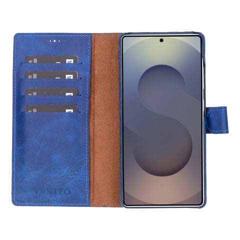Florence RFID Blocking Leather Wallet Case for Samsung Galaxy S25 Ultra