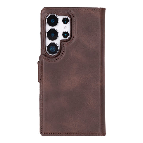 Florence RFID Blocking Leather Wallet Case for Samsung Galaxy S25 Ultra