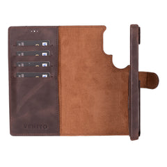 Florence RFID Blocking Leather Wallet Case for Samsung Galaxy S25 Ultra