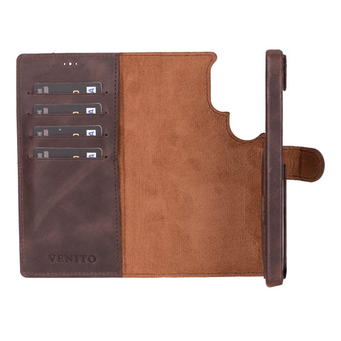 Florence RFID Blocking Leather Wallet Case for Samsung Galaxy S25 Ultra
