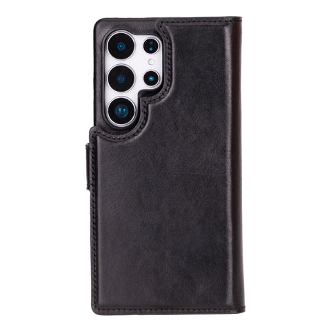 Florence RFID Blocking Leather Wallet Case for Samsung Galaxy S25 Ultra