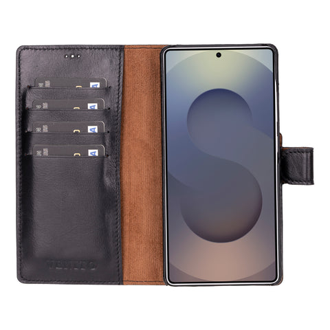 Florence RFID Blocking Leather Wallet Case for Samsung Galaxy S25 Ultra