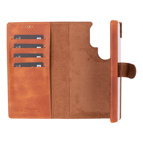 Florence RFID Blocking Leather Wallet Case for Samsung Galaxy S25 Ultra