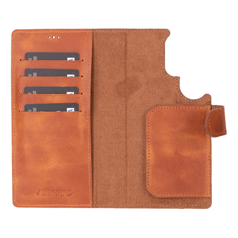 Florence RFID Blocking Leather Wallet Case for Samsung Galaxy S25 Ultra
