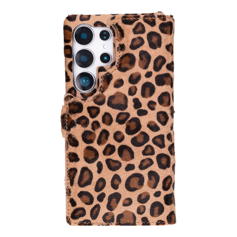 Florence RFID Blocking Leather Wallet Case for Samsung Galaxy S25 Ultra