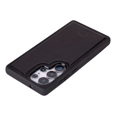 Lucca Snap On Leather Case for Samsung Galaxy S25 Ultra