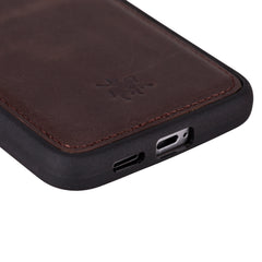 Funda de cuero Lucca Snap On para Samsung Galaxy S24