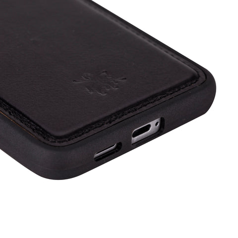 Funda de cuero Lucca Snap On para Samsung Galaxy S24 Plus