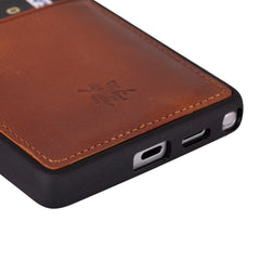 Capri Snap On Leather Wallet Case for Samsung Galaxy S25 Ultra