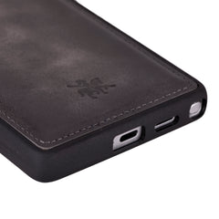 Funda de cuero Lucca Snap On para Samsung Galaxy S24 Ultra