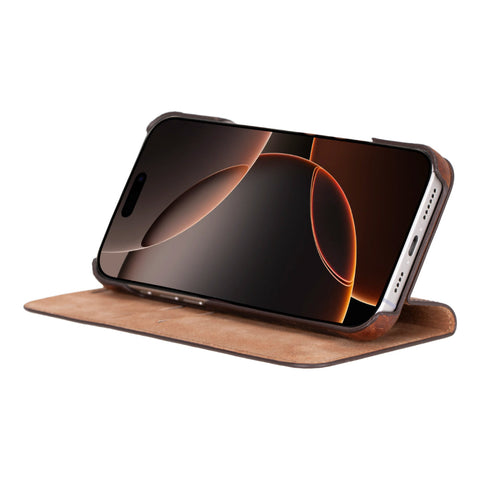 Sonat iPhone 16 Pro Leather Folio Case
