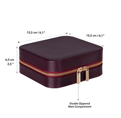Amanda Leather Jewelry Box