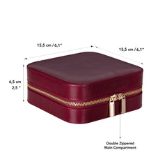 Amanda Leather Jewelry Box