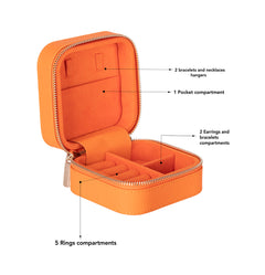 Amanda Leather Jewelry Box