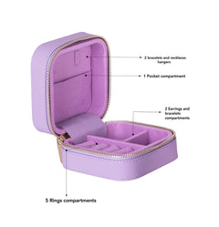 Amanda Leather Jewelry Box