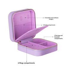 Amanda Leather Jewelry Box