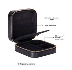 Amanda Leather Jewelry Box