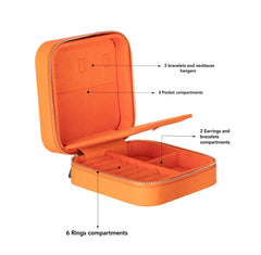 Amanda Leather Jewelry Box