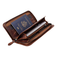 Novarco Leather Clutch Handbag