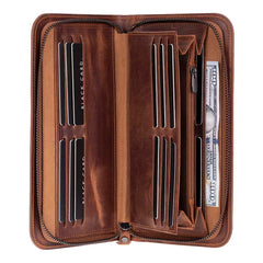 Novarco Leather Clutch Handbag