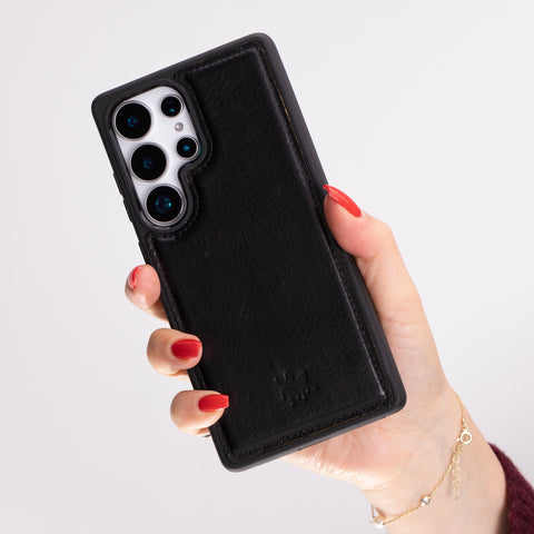Lucca Snap On Leather Case for Samsung Galaxy S25 Ultra