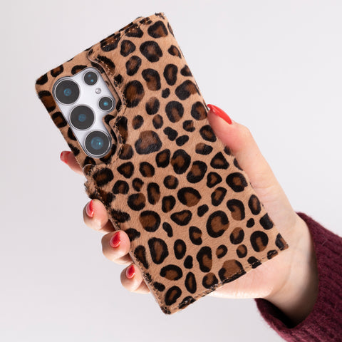 Florence RFID Blocking Leather Wallet Case for Samsung Galaxy S25 Ultra