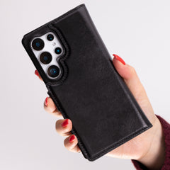 Florence RFID Blocking Leather Wallet Case for Samsung Galaxy S25 Ultra