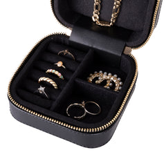 Amanda Leather Jewelry Box
