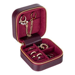 Amanda Leather Jewelry Box