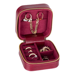 Amanda Leather Jewelry Box