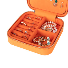 Amanda Leather Jewelry Box