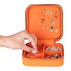 Amanda Leather Jewelry Box