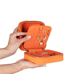 Amanda Leather Jewelry Box