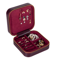 Amanda Leather Jewelry Box
