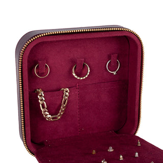 Amanda Leather Jewelry Box