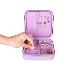 Amanda Leather Jewelry Box