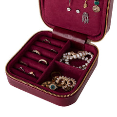 Amanda Leather Jewelry Box
