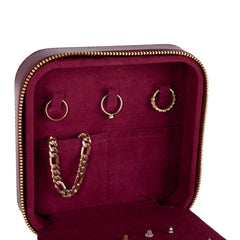 Amanda Leather Jewelry Box