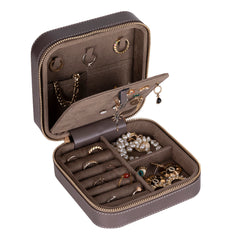 Amanda Leather Jewelry Box