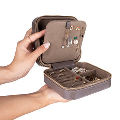 Amanda Leather Jewelry Box