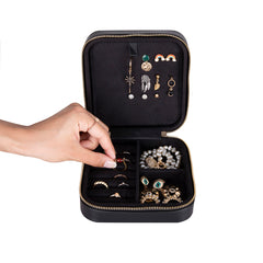 Amanda Leather Jewelry Box