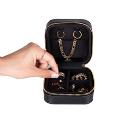 Amanda Leather Jewelry Box