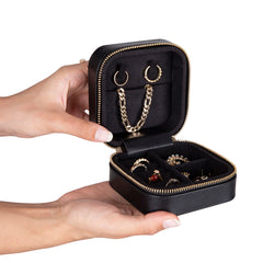 Amanda Leather Jewelry Box