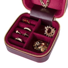 Amanda Leather Jewelry Box