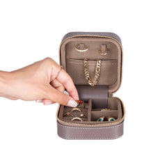 Amanda Leather Jewelry Box
