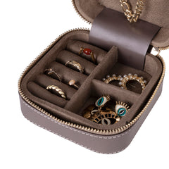 Amanda Leather Jewelry Box