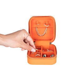 Amanda Leather Jewelry Box