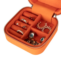 Amanda Leather Jewelry Box