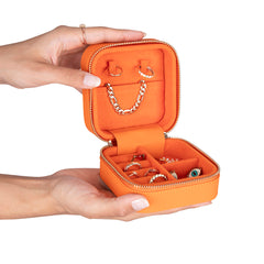 Amanda Leather Jewelry Box