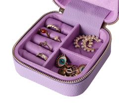 Amanda Leather Jewelry Box